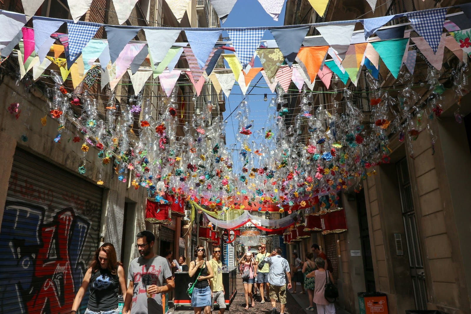 Festa Major de Gracia in Barcelona