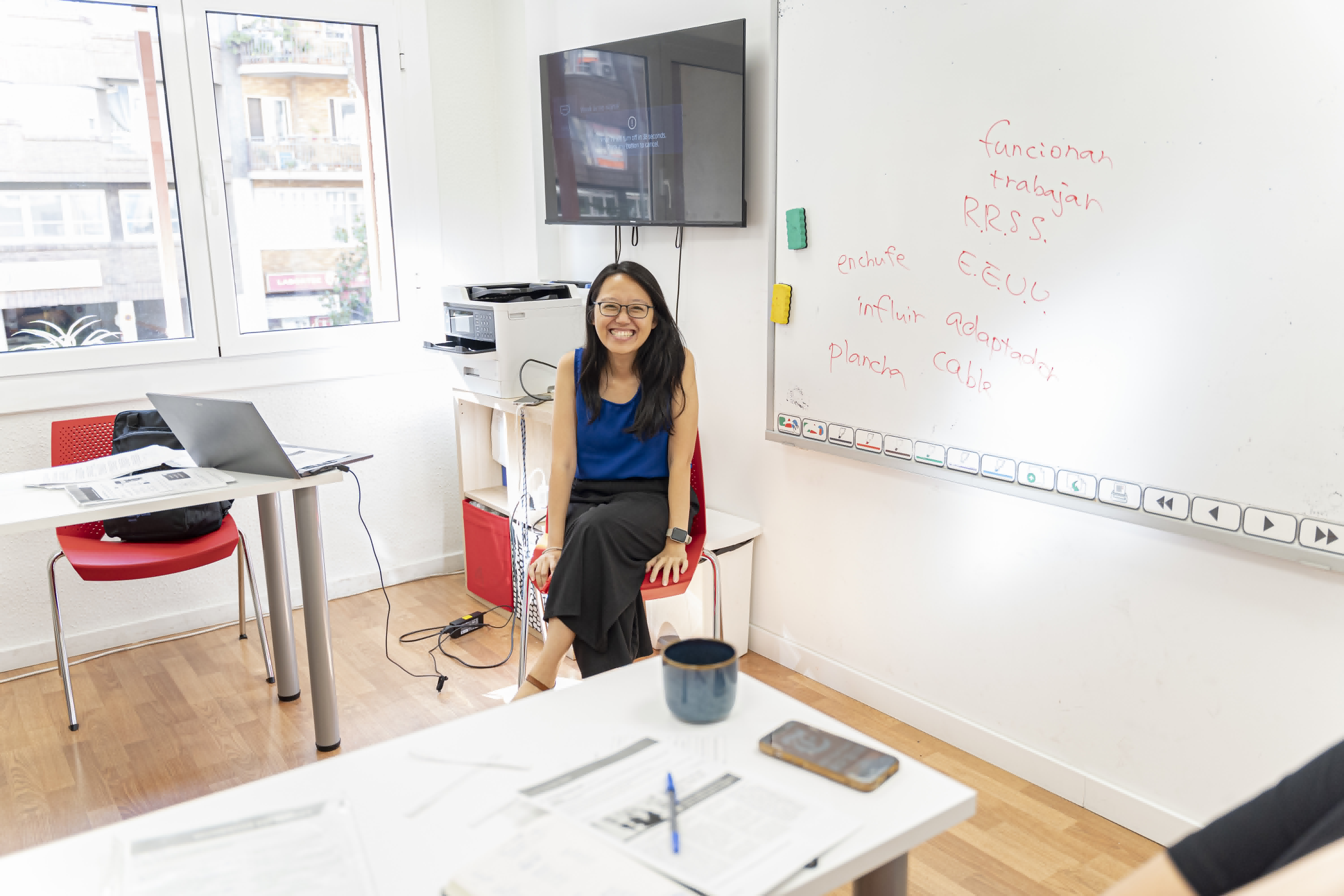 A Spanish teacher in the Gaudi classroom